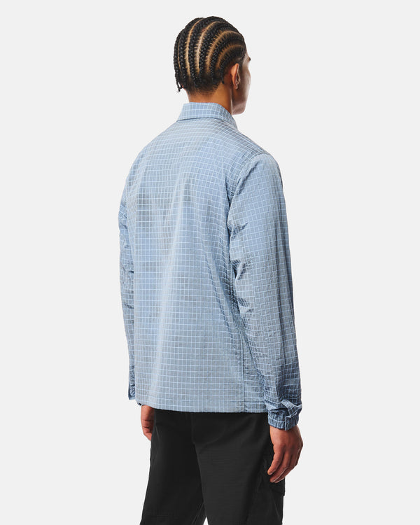 Vinnie Over-Shirt Peruvian Blue