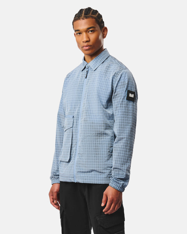 Vinnie Over-Shirt Peruvian Blue