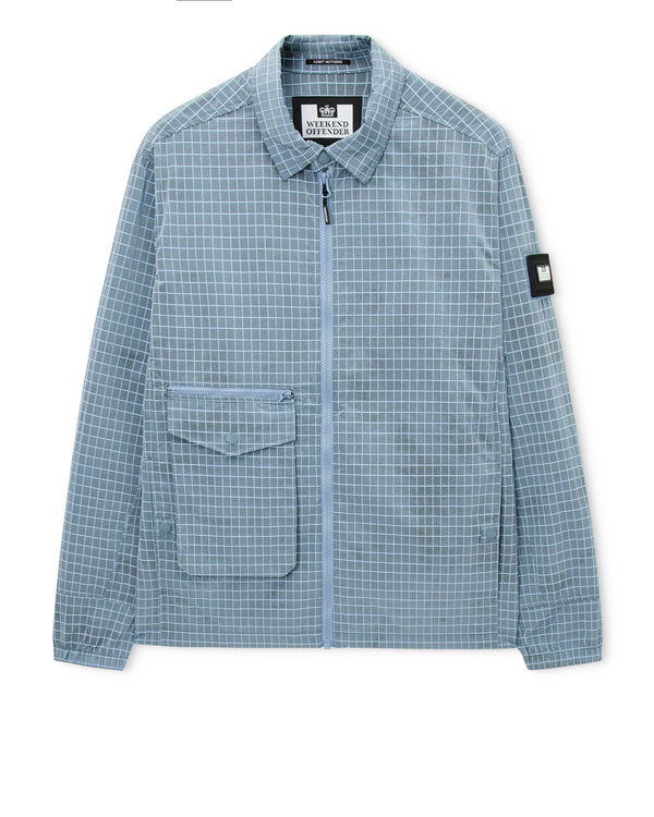Vinnie Over-Shirt Peruvian Blue