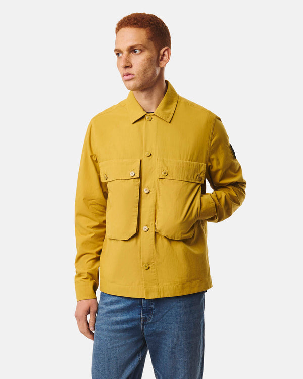 Pancho Over-Shirt Saffron