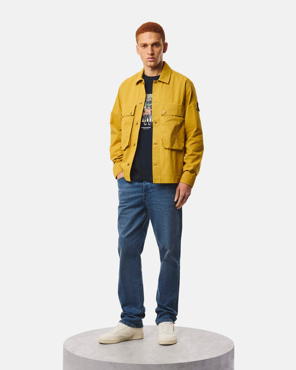Pancho Over-Shirt Saffron