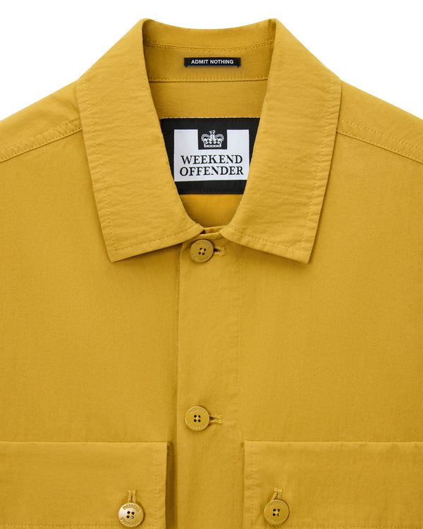 Pancho Over-Shirt Saffron