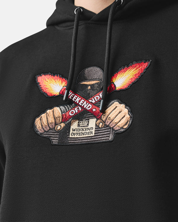 Fulgar Graphic Hoodie Black