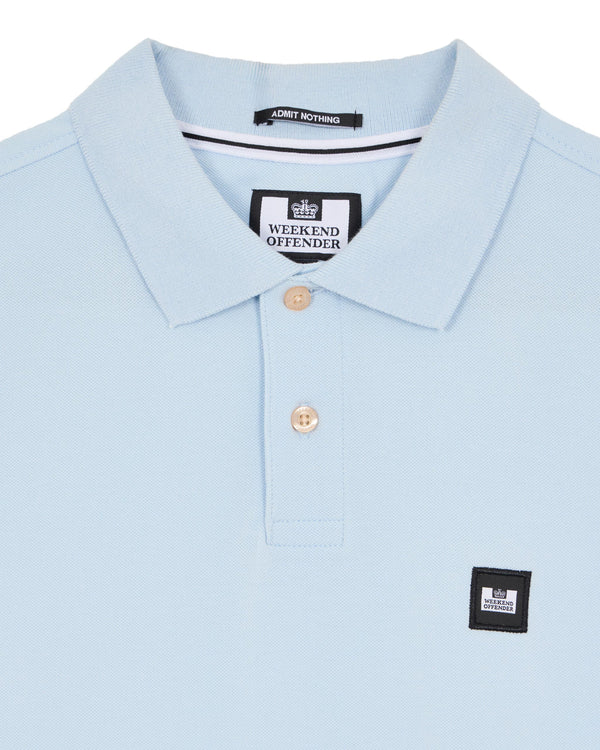 Plus Size - Caneiros Polo Shirt Ocean Wave Blue