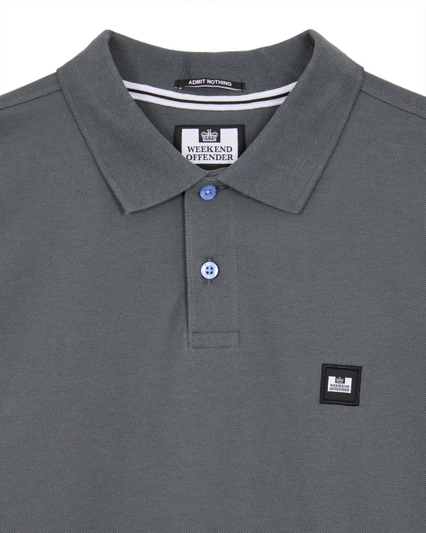 Plus Size - Caneiros Polo Shirt Zinc