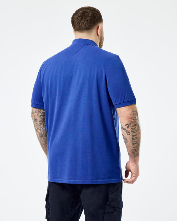Plus Size - Caneiros Polo Shirt Bluebell
