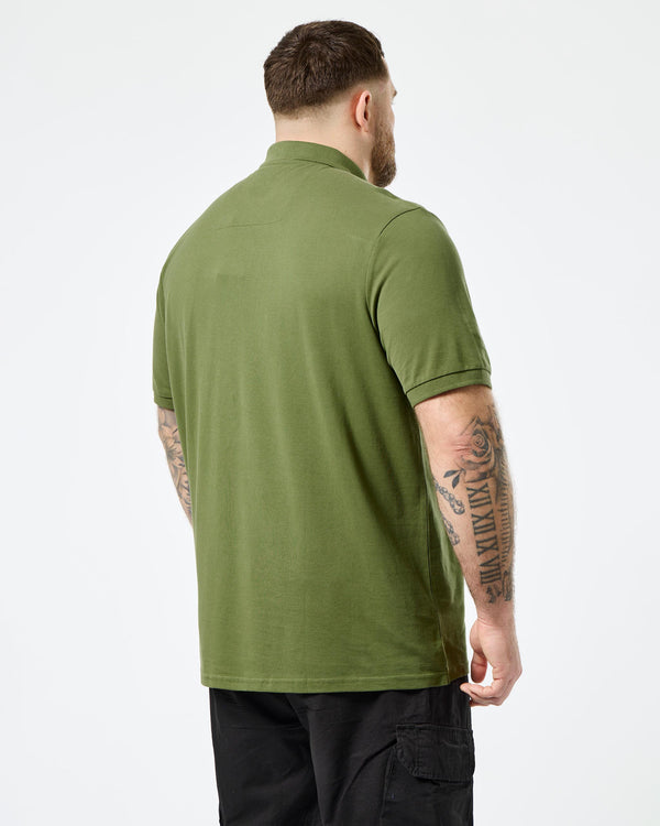 Große Größen - Caneiros Poloshirt Sapling Green