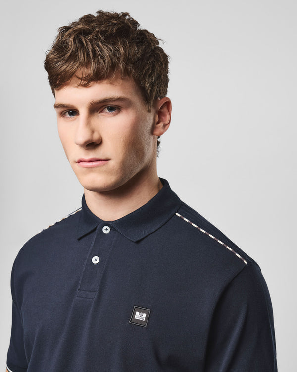 Sakai Polo Shirt Navy