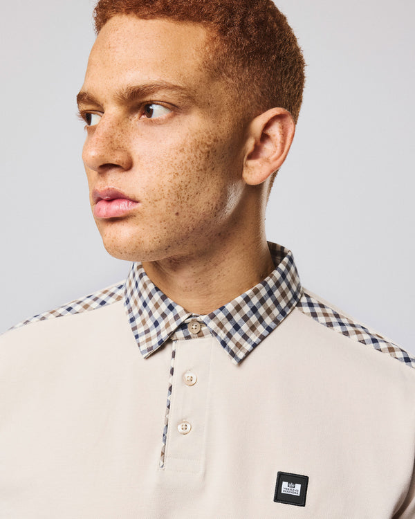 Costa Polo Shirt Cement
