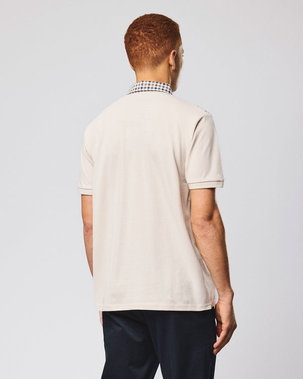 Costa Polo Shirt Cement