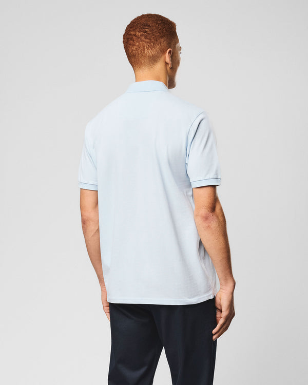 Polo Heathcote blu cielo