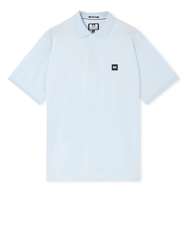 Plus Size - Heathcote Polo Shirt Sky Blue