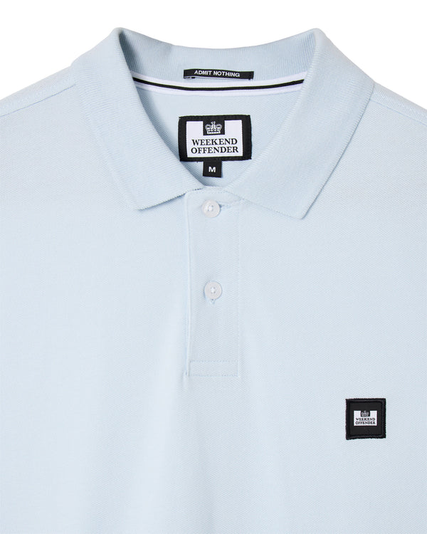 Polo Heathcote blu cielo