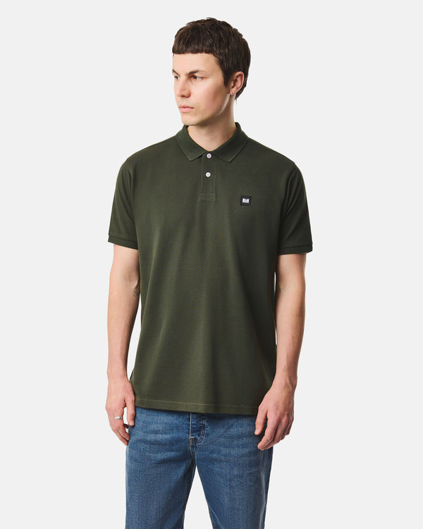 Polo Heathcote verde foresta nera