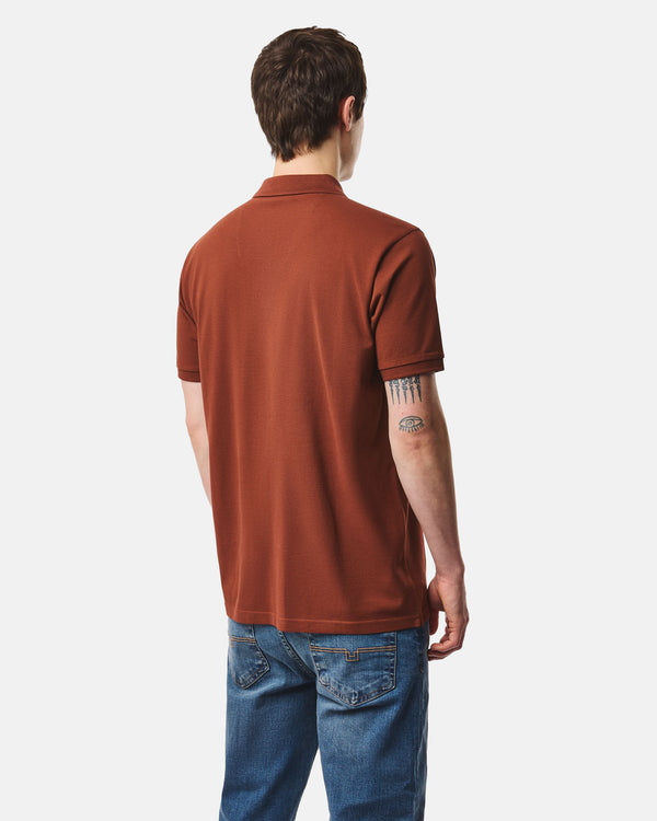 Heathcote Poloshirt Ziegelrot