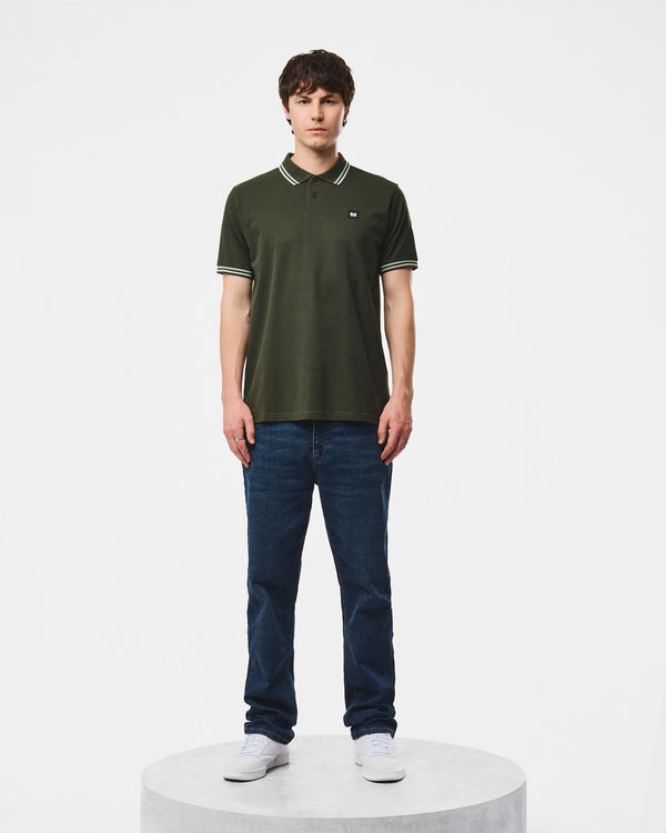 Levanto Polo Shirt Black Forest Green/Julep Green