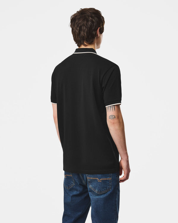 Cadwell Polo Shirt Black/Calcium
