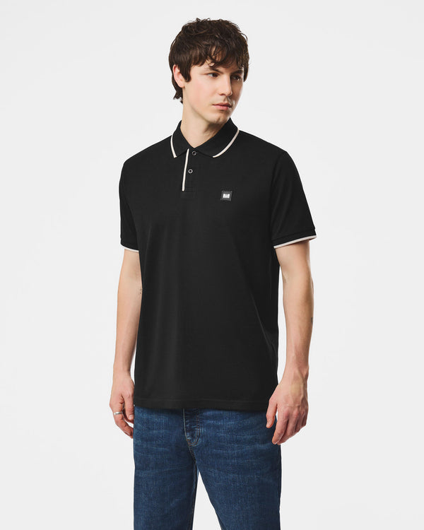 Cadwell Polo Shirt Black/Calcium