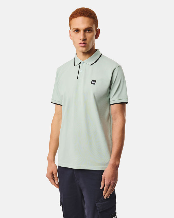 Cadwell Polo Shirt Julep Green/Black