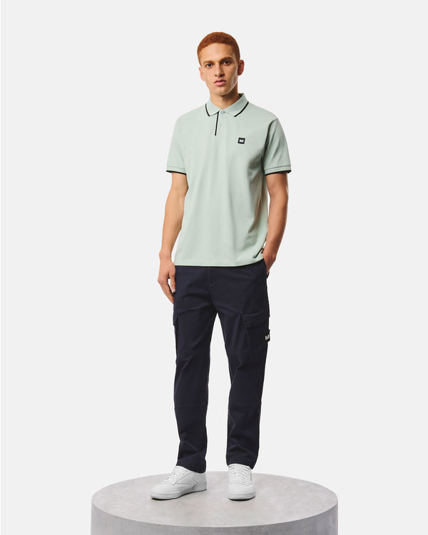 Cadwell Polo Shirt Julep Green/Black