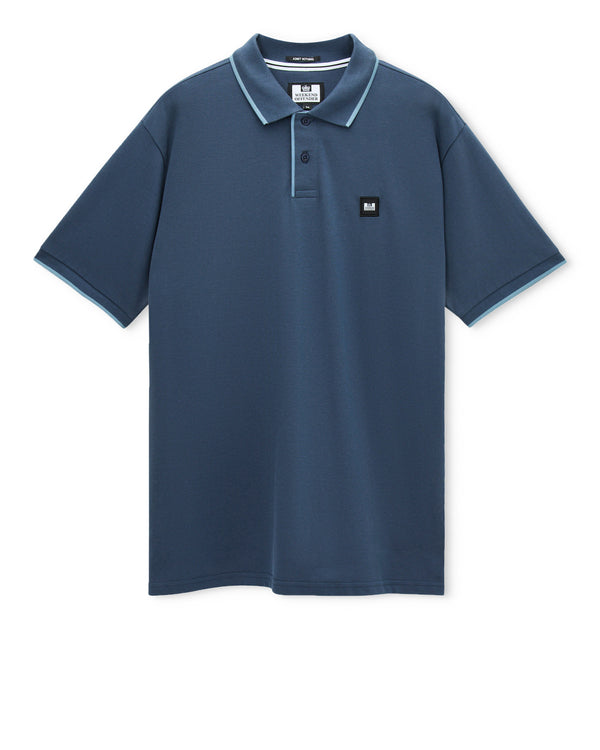 Cadwell Polo Shirt Lagoon Blue/Peruvian Blue