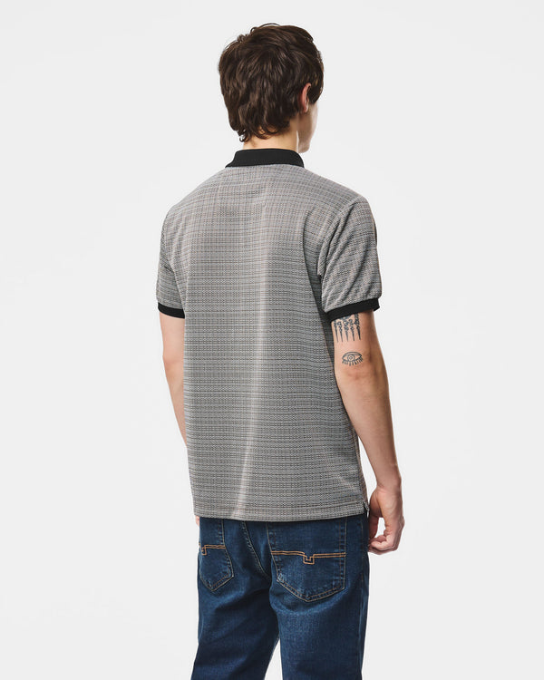 Winfield Polo Shirt Black Mix