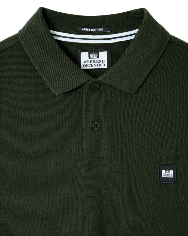 Tunbridge Polo Shirt Black Forest Green