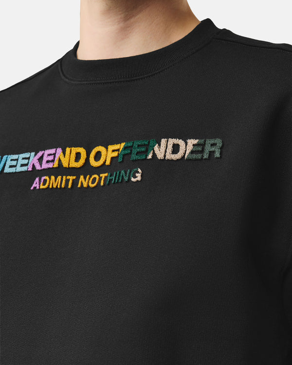 Hebdofin Graphic Sweatshirt Black