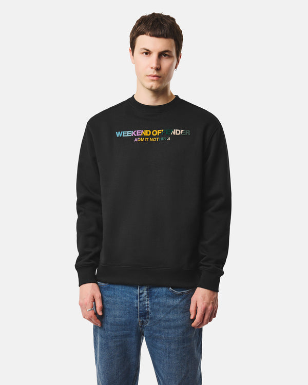 Hebdofin Graphic Sweatshirt Black