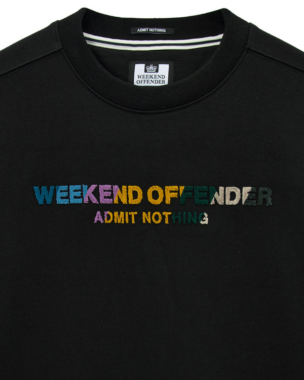 Hebdofin Graphic Sweatshirt Black