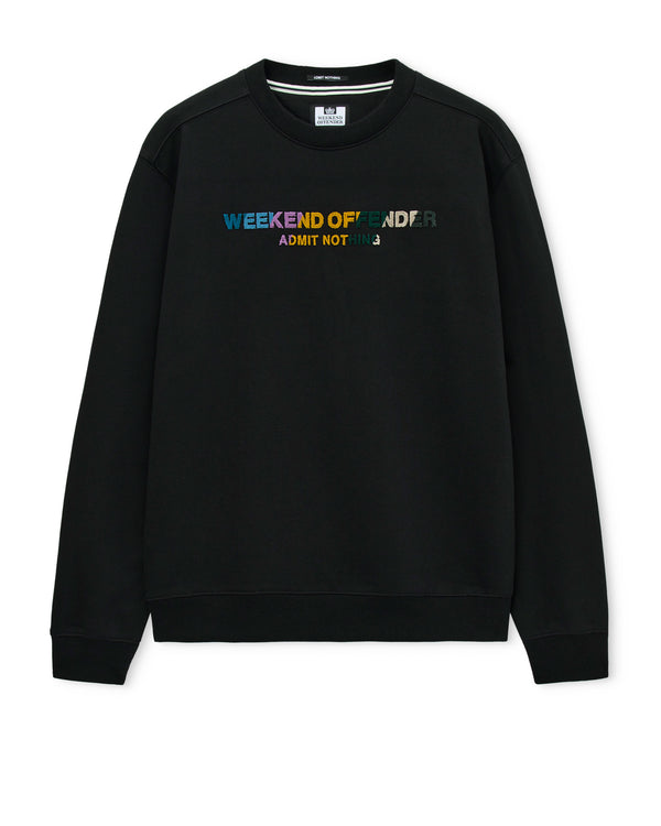 Hebdofin Graphic Sweatshirt Black