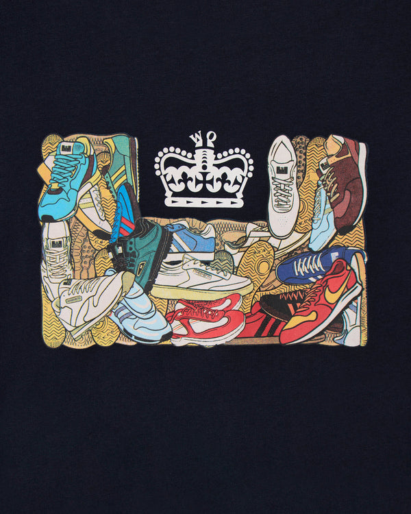 D'Arblay Graphic T-Shirt Navy