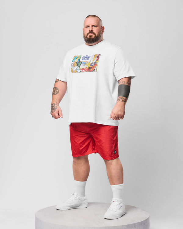 Plus Size - D'Arblay Graphic T-Shirt White