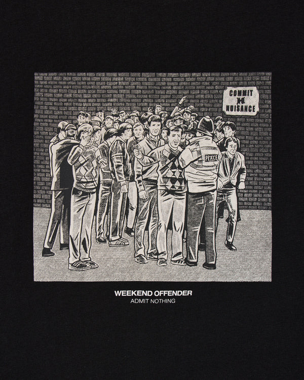 Nuisance Graphic T-Shirt Black