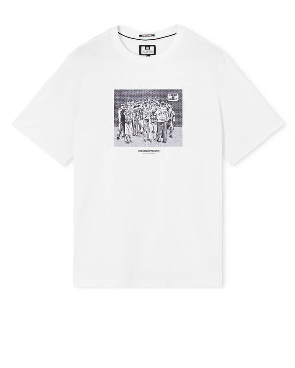 Nuisance Graphic T-Shirt White