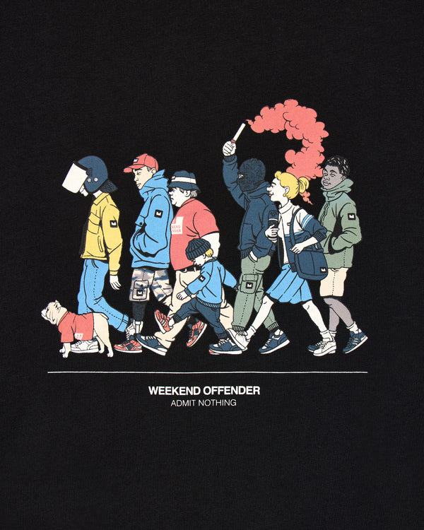 Everyone Graphic T-Shirt Black