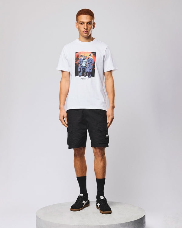 Murvin Grafik-T-Shirt Weiß