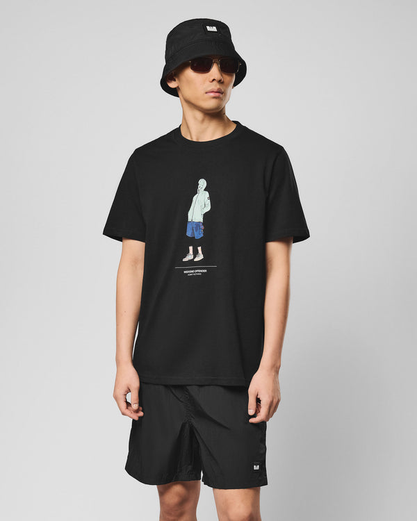 Drarga Graphic T-Shirt Black