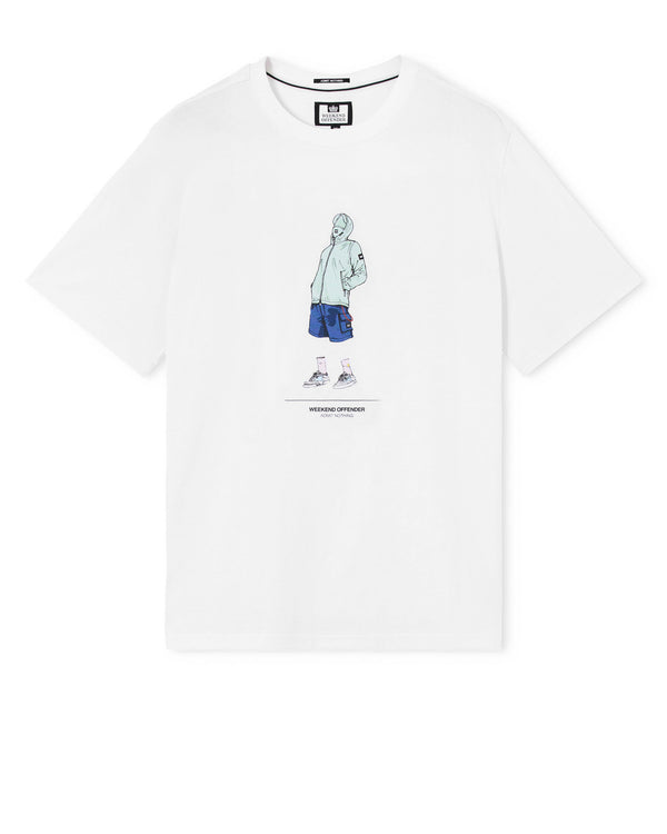 Drarga Graphic T-Shirt White