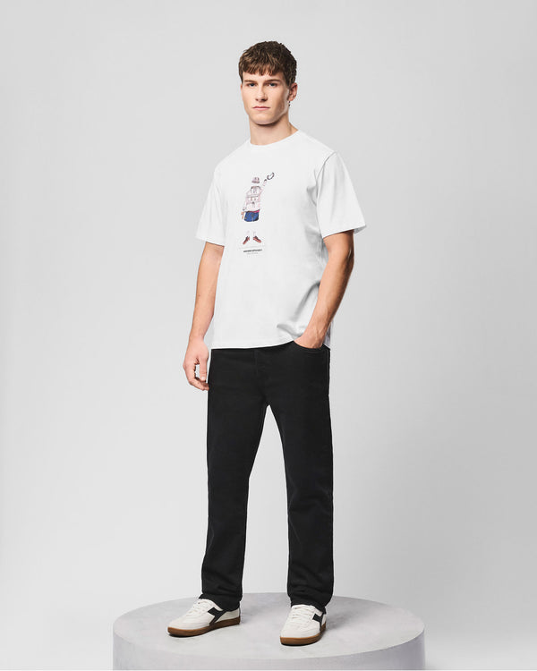 Hassen Graphic T-Shirt White