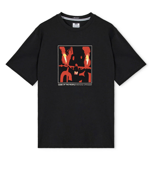 The People Graphic T-Shirt Black