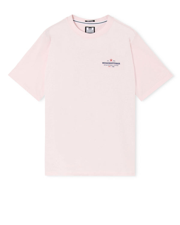 Bergamo Grafik-T-Shirt in Zartrosa