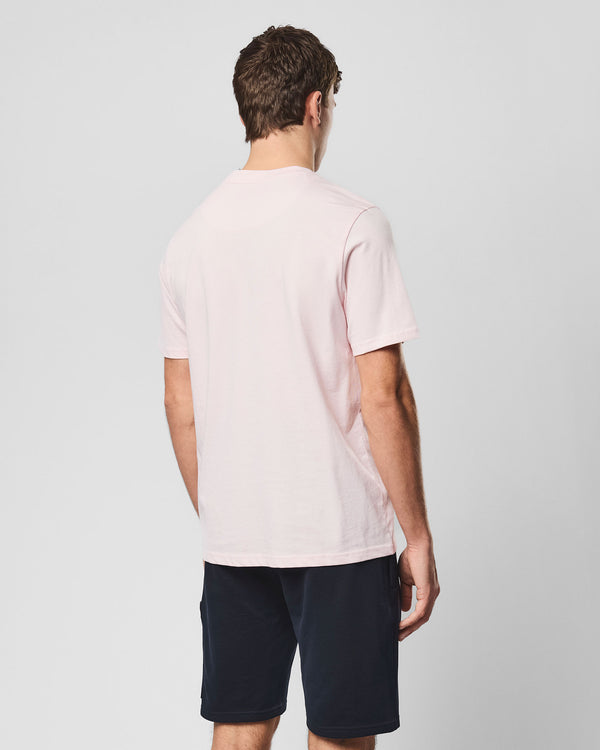 Bergamo Grafik-T-Shirt in Zartrosa