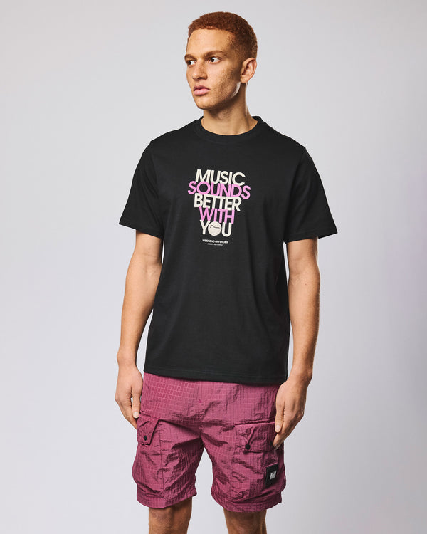 Bangalter Graphic T-Shirt Black