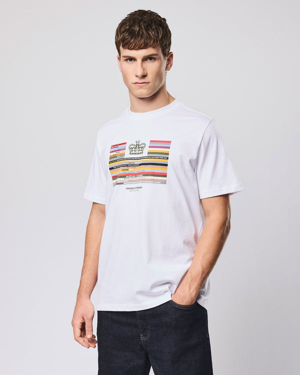 Vinyl Graphic T-Shirt White