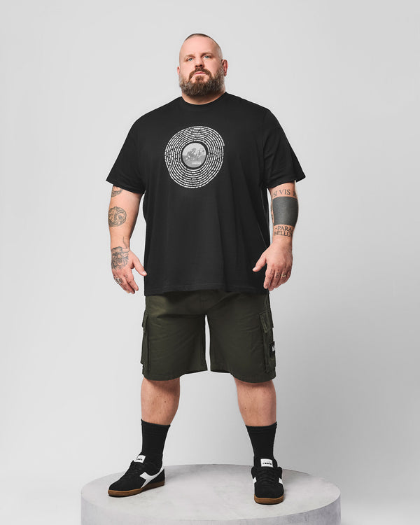 Plus Size - Wansdown Graphic T-Shirt Black
