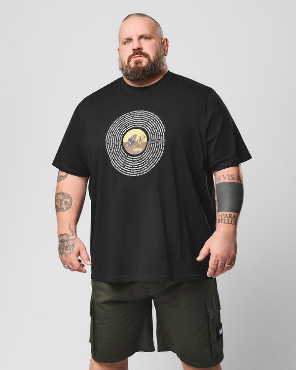 Plus Size - Wansdown Graphic T-Shirt Black