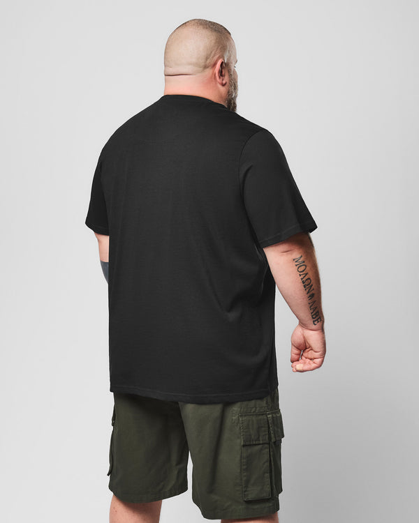 Plus Size - Wansdown Graphic T-Shirt Black