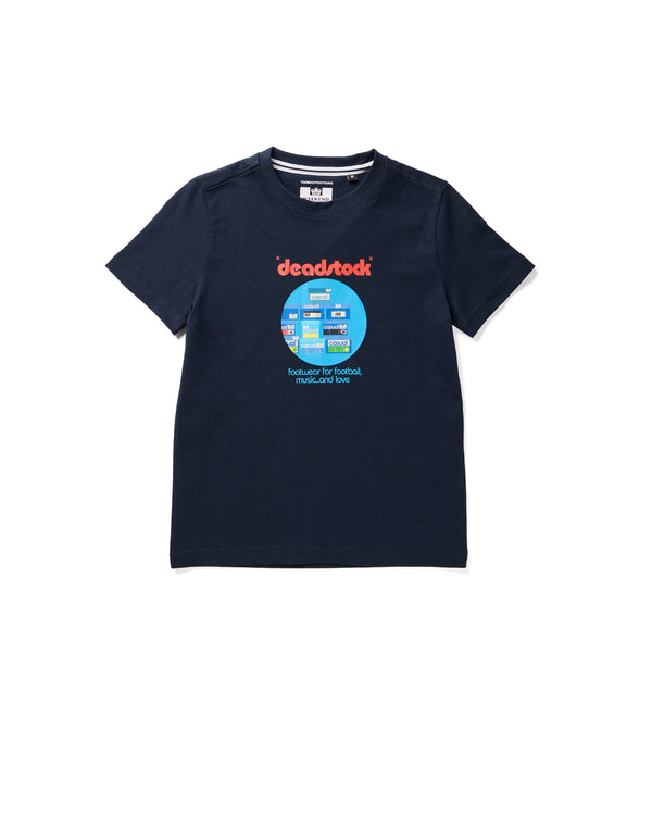 Kids Deadstock Graphic T-Shirt Navy