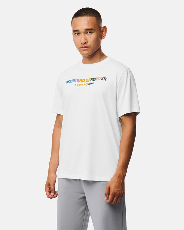 Hebdofin Graphic T-Shirt White